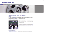 Desktop Screenshot of bester-film.de