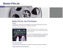Tablet Screenshot of bester-film.de